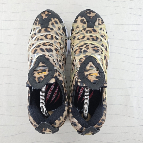 Nike Mens Air Kukini De Leopard Print Tan Black Running Shoes DJ6418-001 Sz 9 - Picture 6 of 12